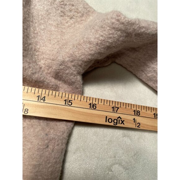 Anthropologie Moth Womens Cardigan Button-Up Sweater Pockets Wool Minimalist  Y2 - Picture 3 of 9